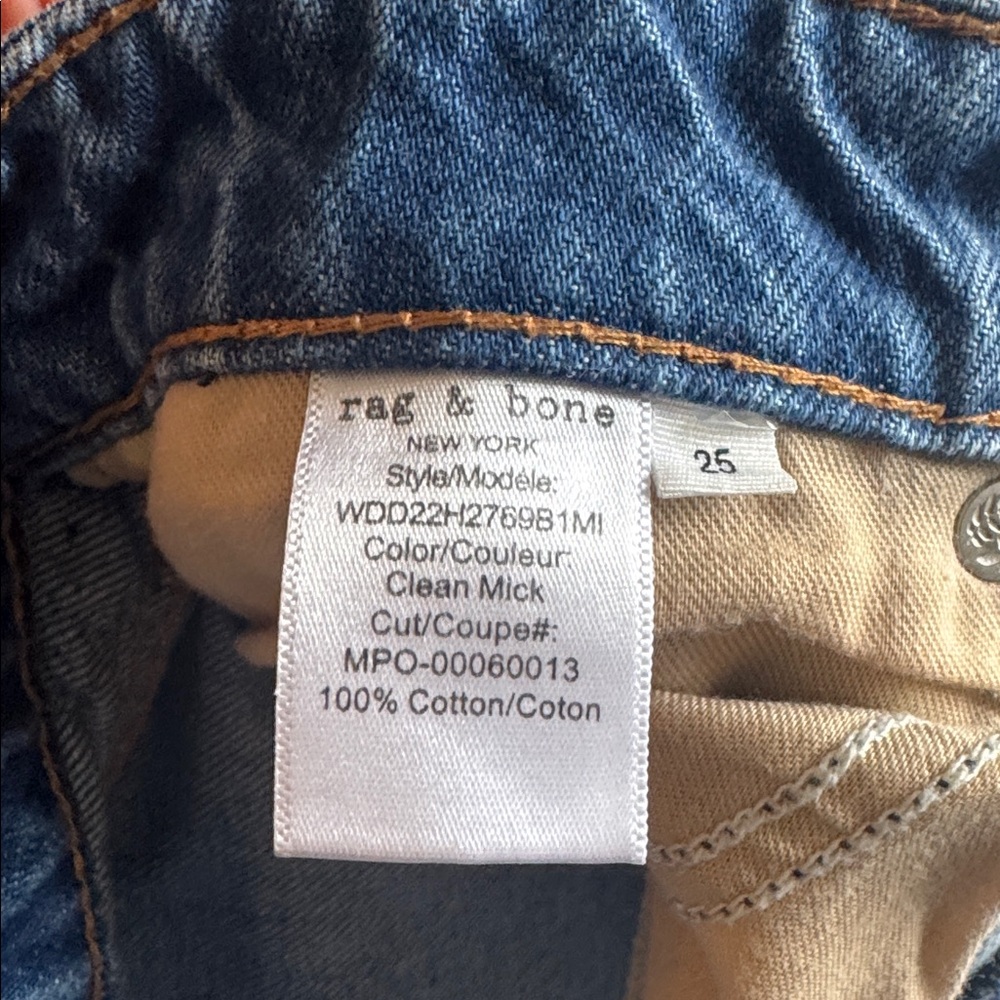 Rag & Bone Rosa relaxed straight jeans - Picture 6 of 6
